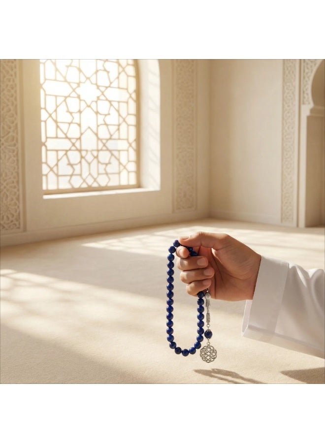 لوميا 45 مسبحة صلاة من الراتنج الكهرماني/تسبيح/10 مم/للرجال والنساء - Image 3