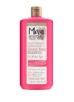 MAUI MOISTURE Maui Moisture Lightweight Hydration + Hibiscus Water Shampoo, Moisturizing Shampoo Softens & Quenches Wavy & Curly Hair with Aloe Vera, Vegan & Sulfate-Free Surfactants, 25.4 fl. Oz  - Image 1