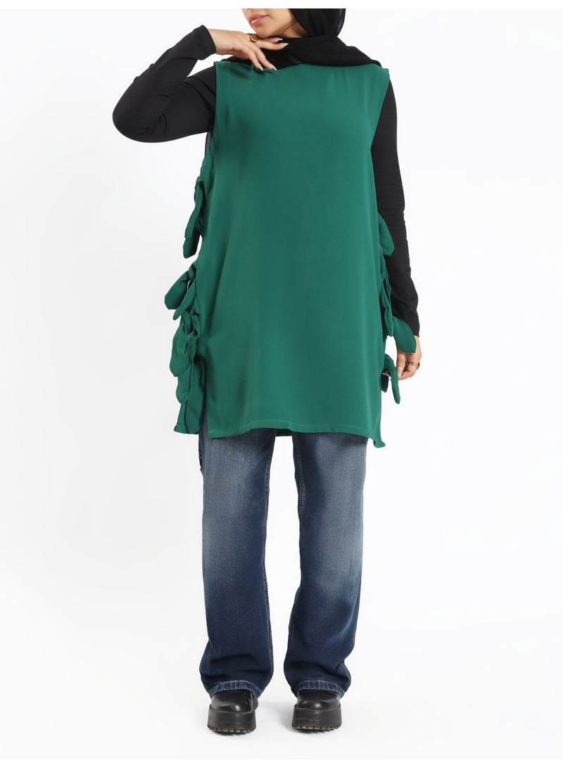 ايمالينا فاشون Bow Tie Vest - Image 1