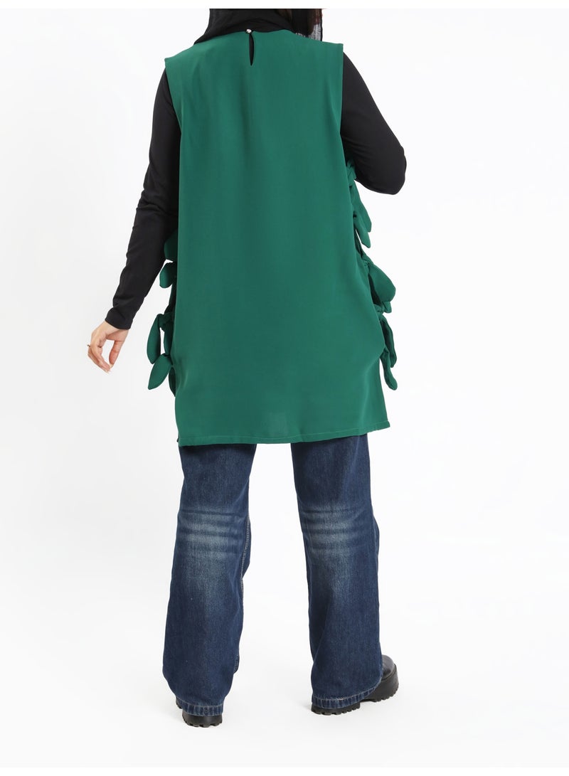 ايمالينا فاشون Bow Tie Vest - Image 3