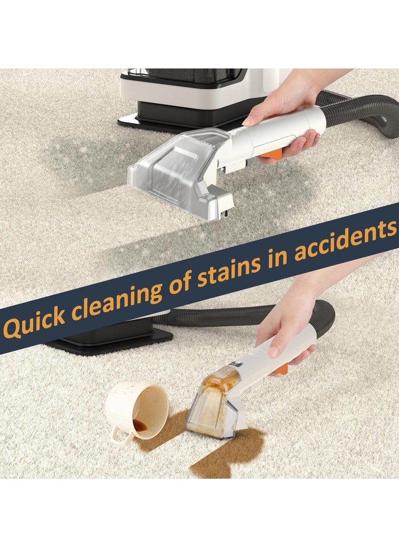 Vacuum Cleaner for Carpet and Sofa with Multi-usage 3-In-1 Handheld Vacuum Cleaner Low Noise Vertical Dust CollectorHigh Power upright 450W Carpet Vacuum Cleaner with Heat Function Steam KD2041