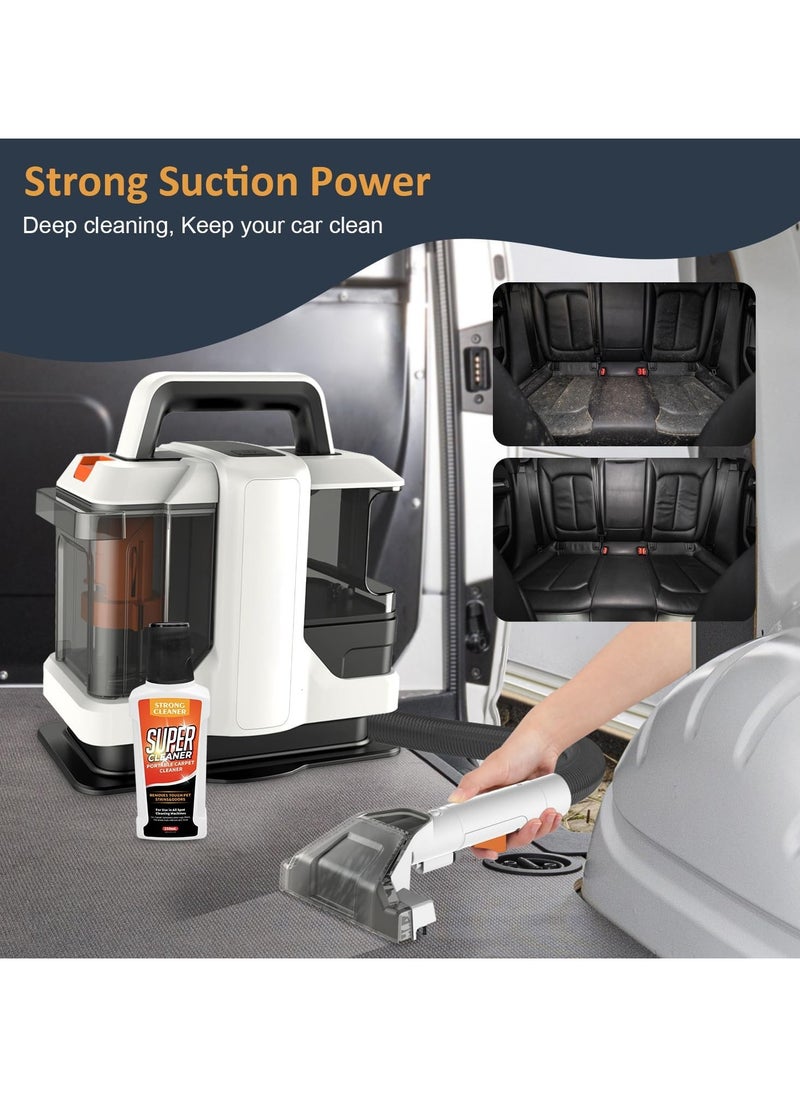 DSP Vacuum Cleaner for Carpet and Sofa with Multi-usage 3-In-1 Handheld Vacuum Cleaner Low Noise Vertical Dust CollectorHigh Power upright 450W Carpet Vacuum Cleaner with Heat Function Steam KD2041  - Image 5