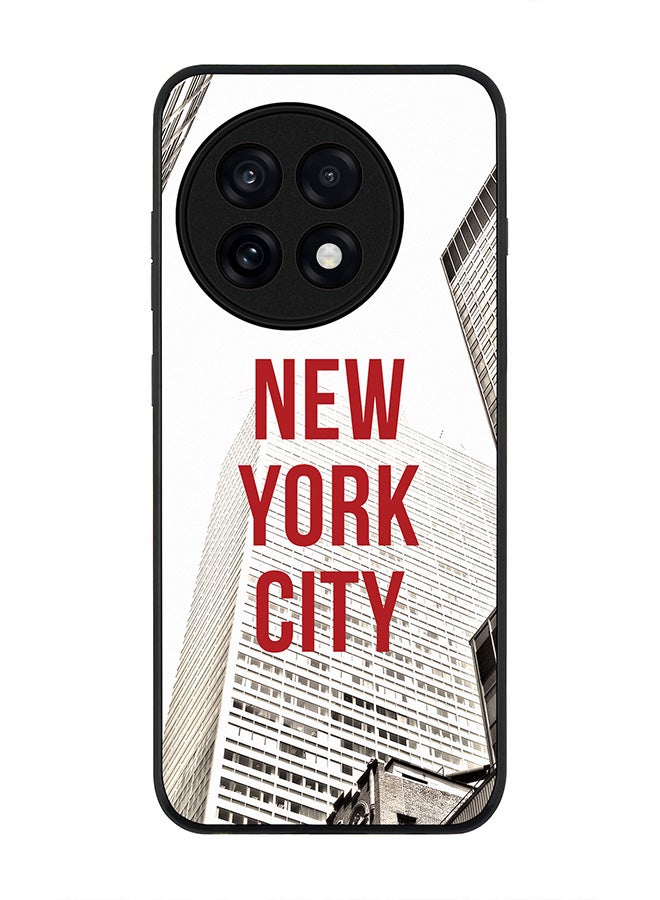Stylizedd For OnePlus 13R / Ace 5 Pro Case,Slim fit Camera Protection, Shockproof Thin Phone cover  - New York - Skyscraper