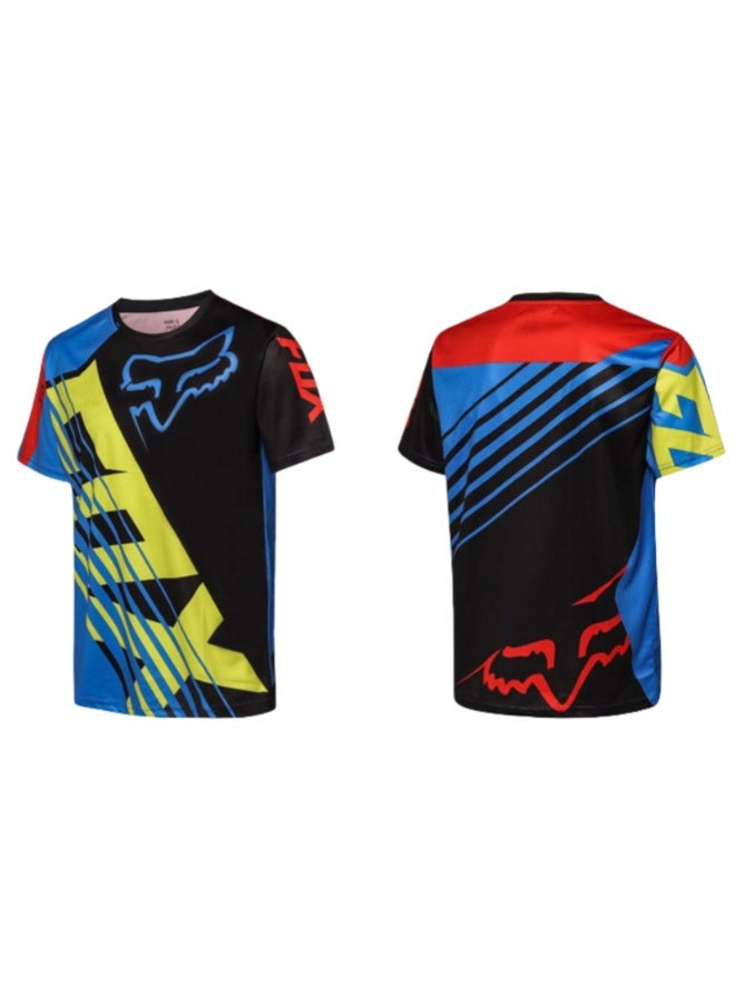 Fox Men's Outdoor Cycling Suit Off-road Road Mountain Bike Cycling Tops - Image 1