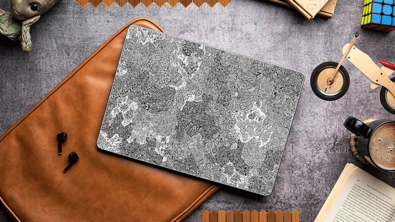 WRAP CRAFT Decal Skin Sticker Compatible with MacBook Air 13-inch 2017 Model Skin Designer MacBook Skin, Anti-Scratch no-Residue Vinyl Skin Sticker Wrap; MacAir(13,2017)-DP-065 - Image 2