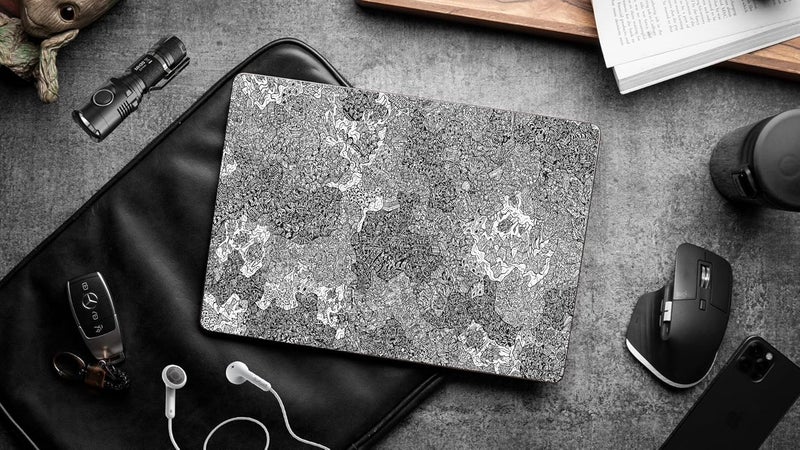 WRAP CRAFT Decal Skin Sticker Compatible with MacBook Air 13-inch 2017 Model Skin Designer MacBook Skin, Anti-Scratch no-Residue Vinyl Skin Sticker Wrap; MacAir(13,2017)-DP-065 - Image 4