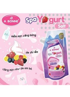 A Bonne' Yogurt Bath Salt Brightens And Smooth The Skin 350g  - Image 3