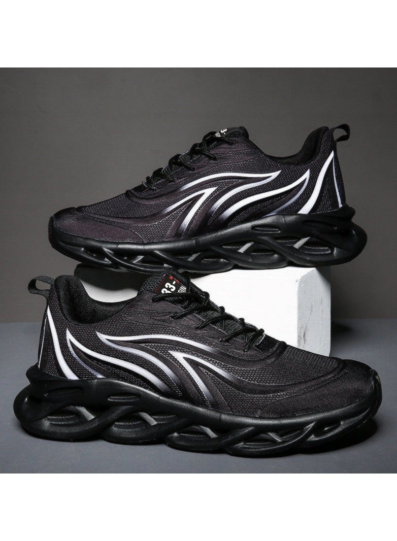 KUYING New Breathable Gradient Sneakers  - Image 1