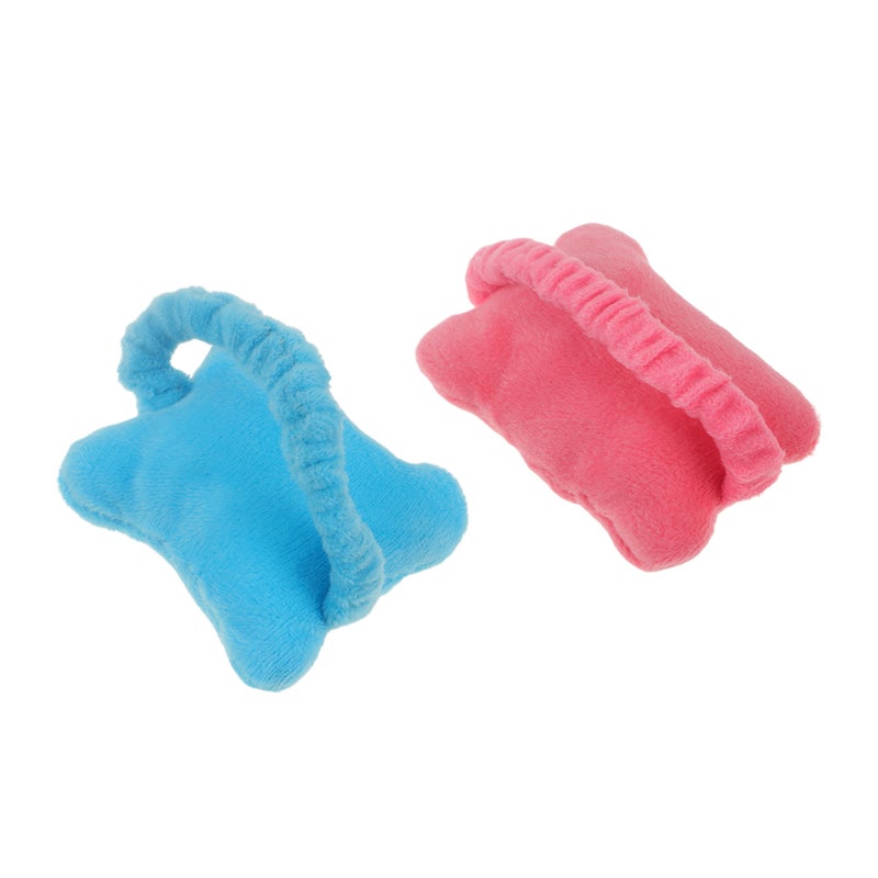 4 pcs Office Multi-purpose Pad Mouse Wristband Guards Hair Band Mouse Moveable Hand Pillow (Random Color) - Image 2