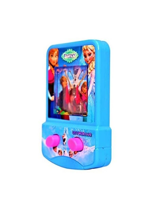 Frozen-Themed Handheld Water Ring Game – Double Button, Battery-Free, Portable Toy for Kids (3.5 x 5 inch)  - Image 2