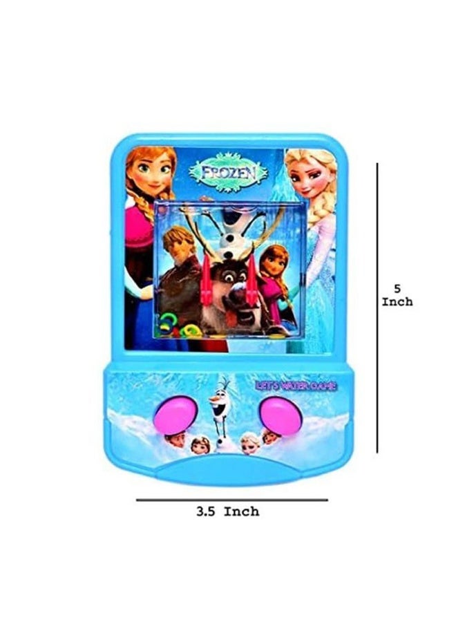 Frozen-Themed Handheld Water Ring Game – Double Button, Battery-Free, Portable Toy for Kids (3.5 x 5 inch)  - Image 3