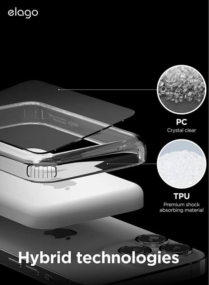 Elago Hybrid Case Cover Compatible with MagSafe Battery Pack - Transparent - Image 3