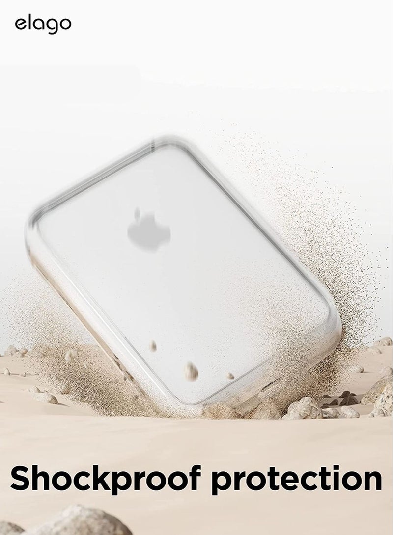 Elago Hybrid Case Cover Compatible with MagSafe Battery Pack - Transparent - Image 4