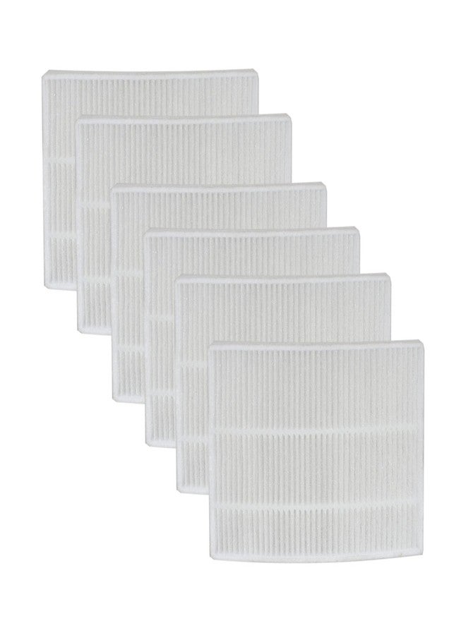 PUREBURG فلتر بديل من بيوربيرغ متوافق مع مزيل الرطوبة الصغير ومنقي الهواء هوماس وأسيكول AR-D02، 2 في 1 (1000 مل)، عبوة من 6 فلاتر لتنقية الهواء من الغبار - Image 1