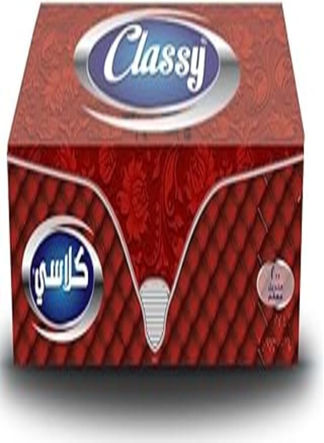 Classy luxury sanitized tissues - 200 tissues (assorted colors)