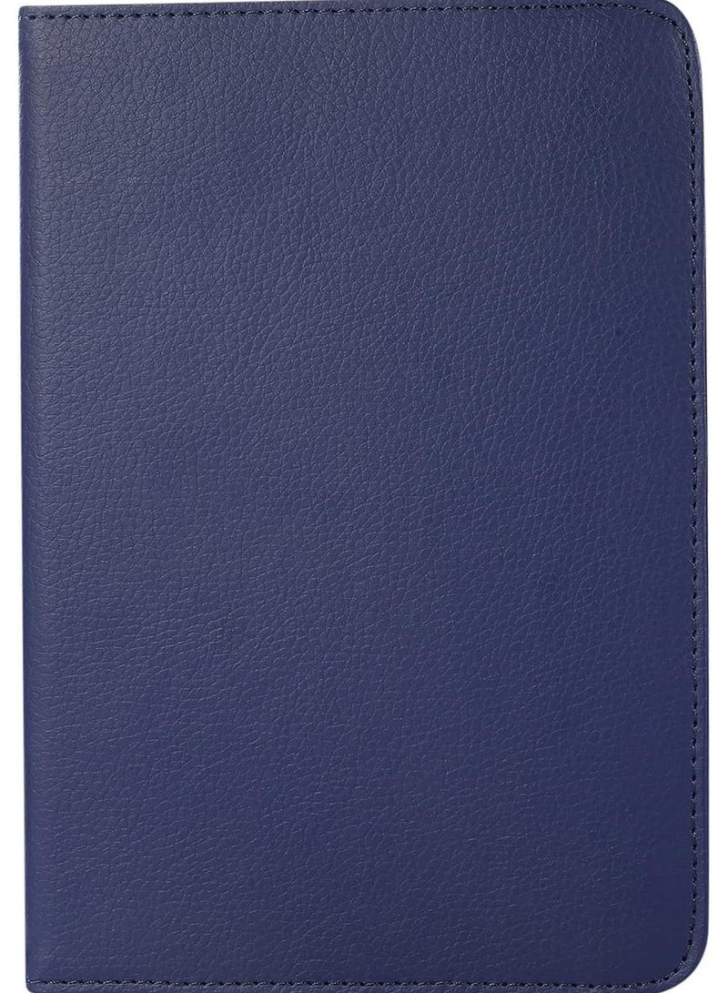 iPad Mini 6 (6th Generation 8.3 Inch) - Rotating 360 Degree Swiveling Stand Protective Back Cover, for iPad Mini 6 2021 Model Navy Blue - Image 2