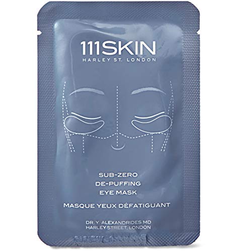 111SKIN هارلي ست لندن قناع العين المضاد للتورم SubZero 1 قناع 6 مل 02 أونصة سائلة - Image 1
