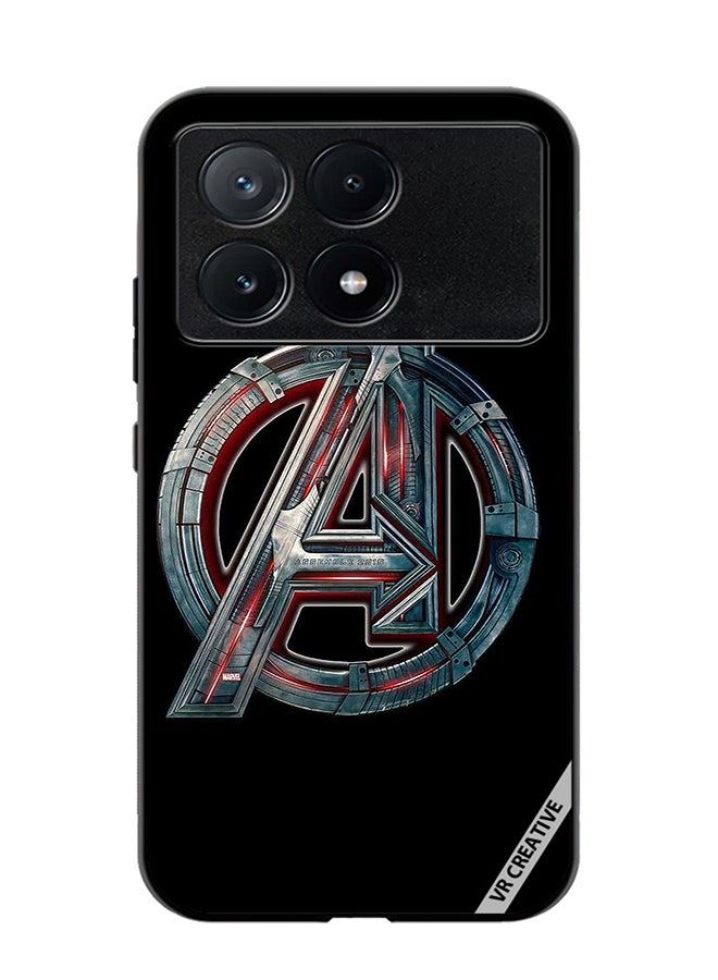 VR CREATIVE Protective Case Cover For Xiaomi Poco X6 Pro Avenger Design Multicolour - Image 1