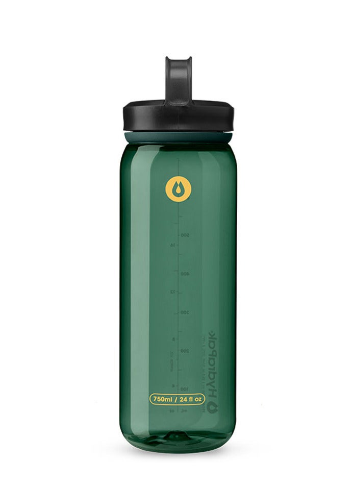 HydraPak RECON CLIP & CARRY Water Bottle 750ml - Aspen Green - Image 1
