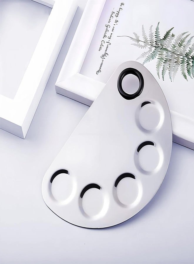 Multibrite Makeup Mixing Palette, Stainless Steel Makeup Palette, Cosmetic Palette with Spatula Tool Beauty Product Mixing Palette, Professional Cosmetic Mixing Makeup Palette for Women - Image 5