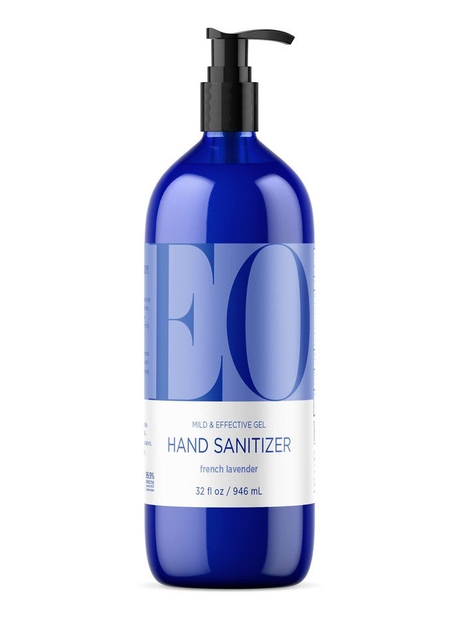 EO Hand Sanitizer Gel, 32 Ounce (Pack of 1), French Lavender, Organic Plant-Based, Botanical Extracts - Image 1