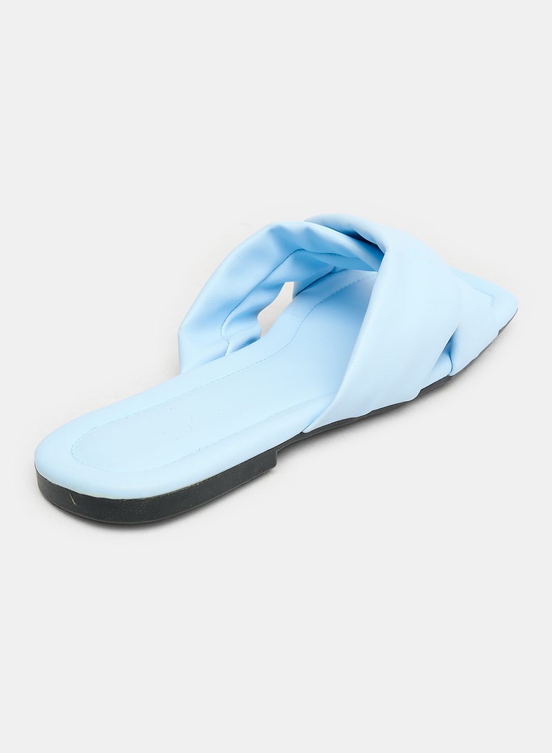 TGS Wide Cross Strap Slippers - Image 3