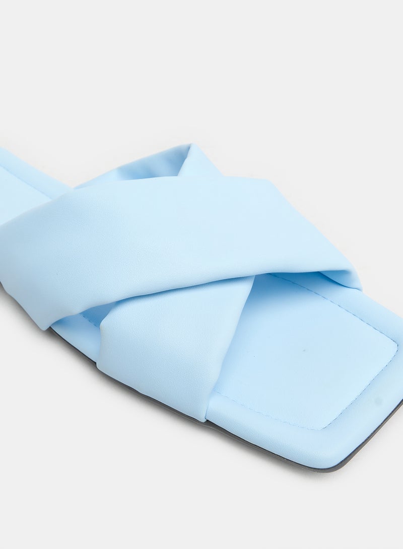 TGS Wide Cross Strap Slippers - Image 4