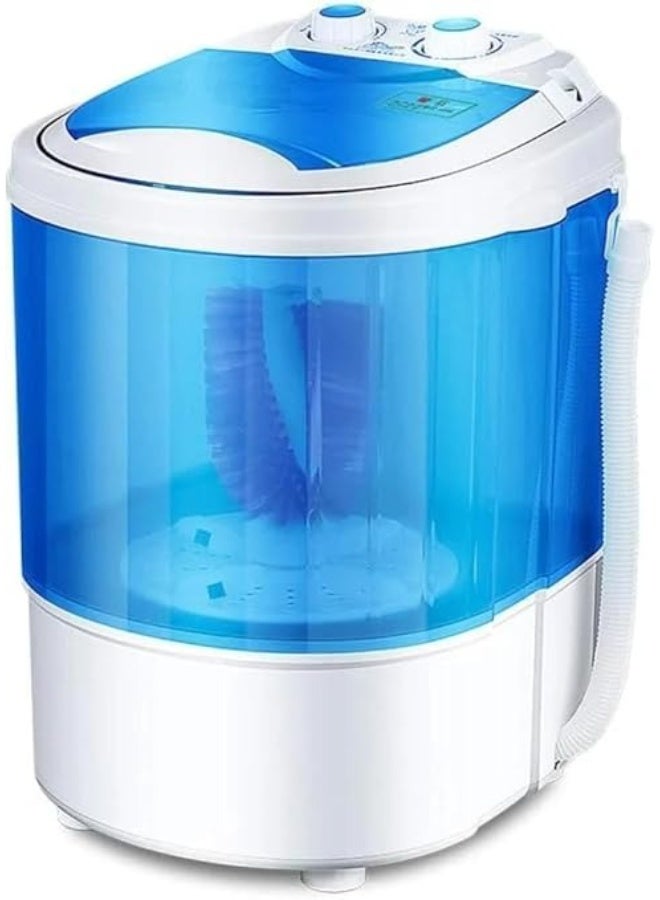 Denx Mini Portable 2-in-1 Washing Machine 4.8KG Capacity, Compact Twin Tub Washer and Spinner for Clothes, Baby Garments, Shoes - Image 1