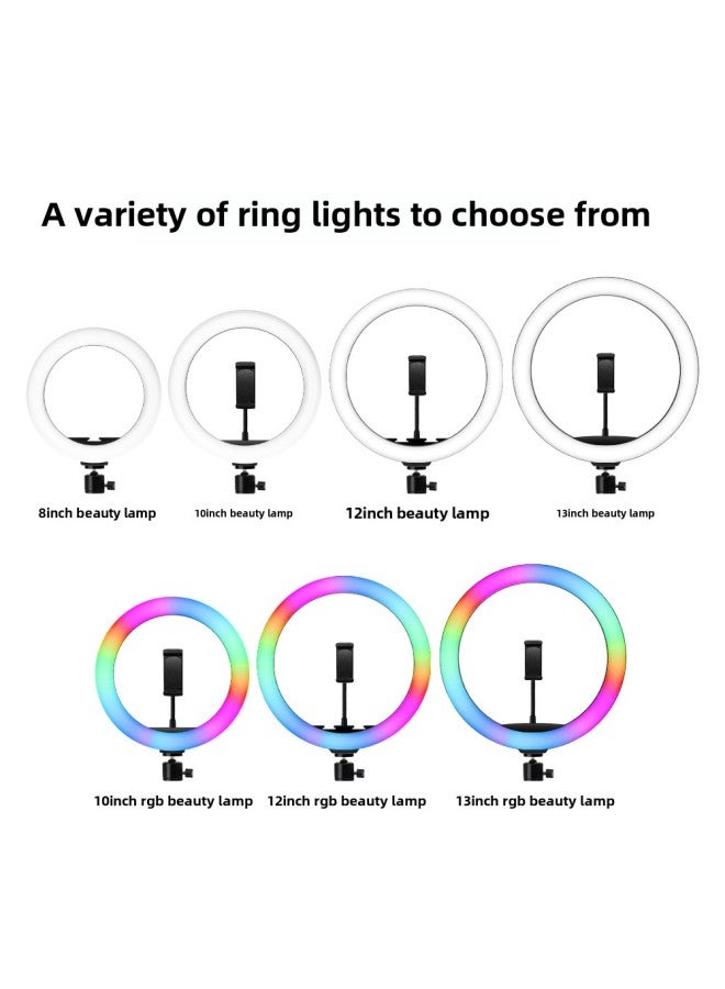 إسكدنيا انفجارات عبر الحدود للهاتف المحمول صورة شخصية الجمال ملء ضوء led سطح المكتب ثلاثي القوائم rgb حلقة إضاءة ضوء-اللون: 10 بوصة ثلاثة ألوان ملء ضوء سطح المكتب البلاستيك ثلاثي القوائم مجموعة حية - Image 5