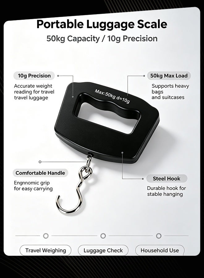 Classic Digital Hanging Scale Accurate Portable Handheld Scale for Travel Shopping Weighing - Image 5