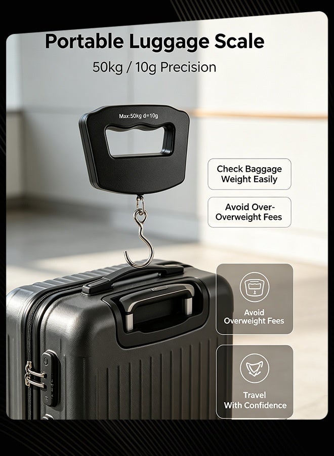 Classic Digital Hanging Scale Accurate Portable Handheld Scale for Travel Shopping Weighing - Image 3