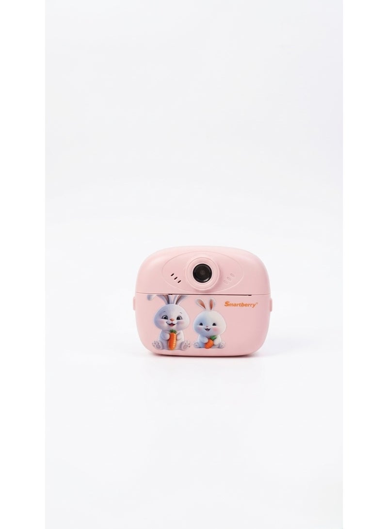Smartberry KC02 Children's Instant Print Digital Camera with 2.4-inch HD Screen and 1080P Video Support - Blue/Pink - Image 2