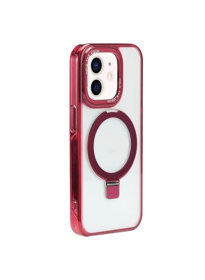 Zaboon Case For iPhone 12 Starlink Stand Clear Magsafe Phone Case - Image 1