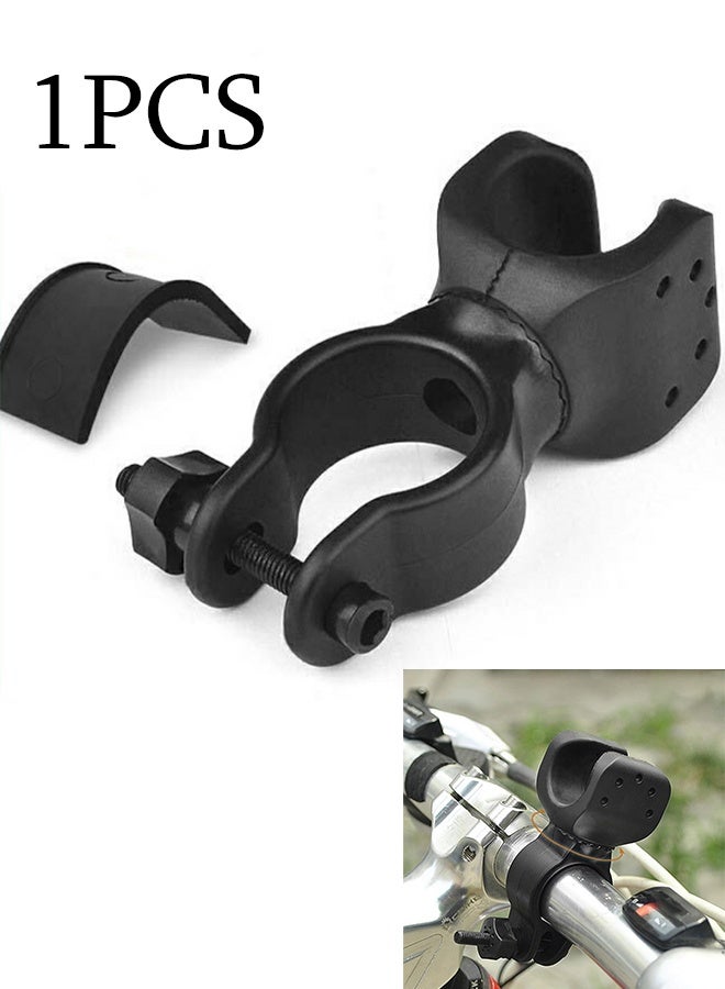 KANGLI 1PCS Bicycle LED Flashlight Mount Holder 6.5x3.5x3cm/2.6x1.4x1.2inch - Image 1