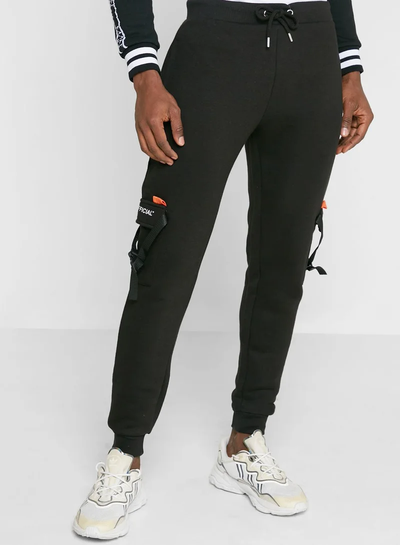 boohooman Cuffed Sweatpants