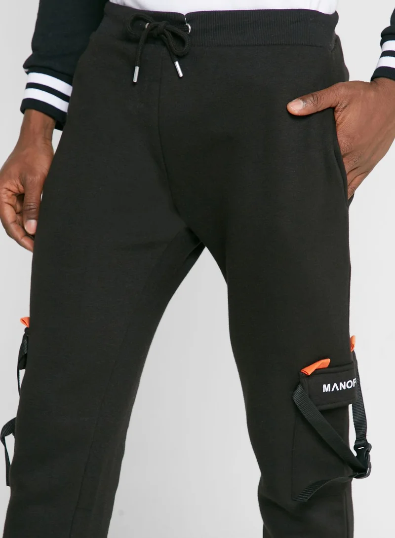boohooman Cuffed Sweatpants