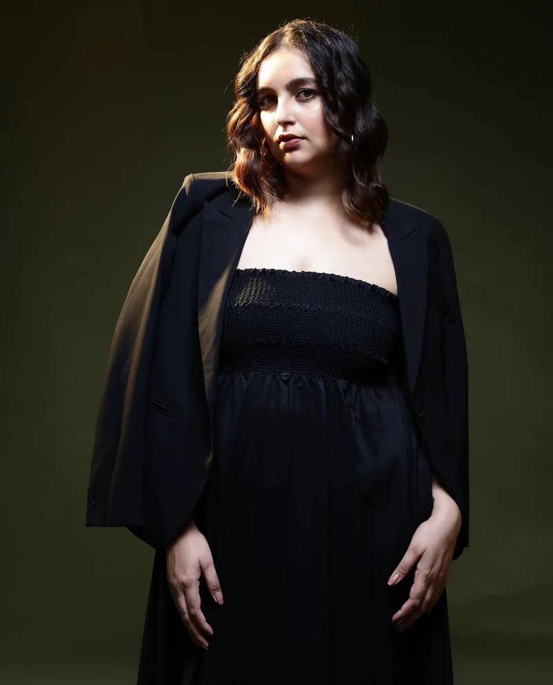 ريريزم Rareism Women Gimpel Black Viscose Nylon Fabric Sleeveless Shoulder Straps Fit And Flare Plain Maxi Empire Dress