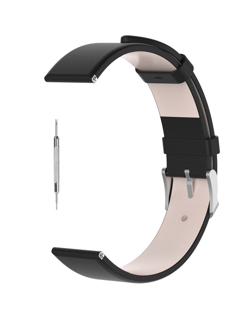 X-level Leather Band Compatible with Huawei Watch GT4 41mm Replacement Straps, 18mm Premium Leather Replacement Strap Wristband Genuine Leather With Soft Adjustable Replacement Wristband For Women And Men  - Image 3