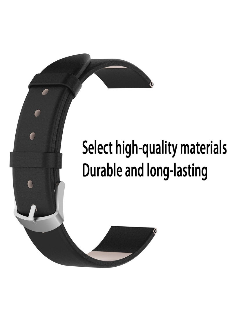 X-level Leather Band Compatible with Huawei Watch GT4 41mm Replacement Straps, 18mm Premium Leather Replacement Strap Wristband Genuine Leather With Soft Adjustable Replacement Wristband For Women And Men  - Image 5