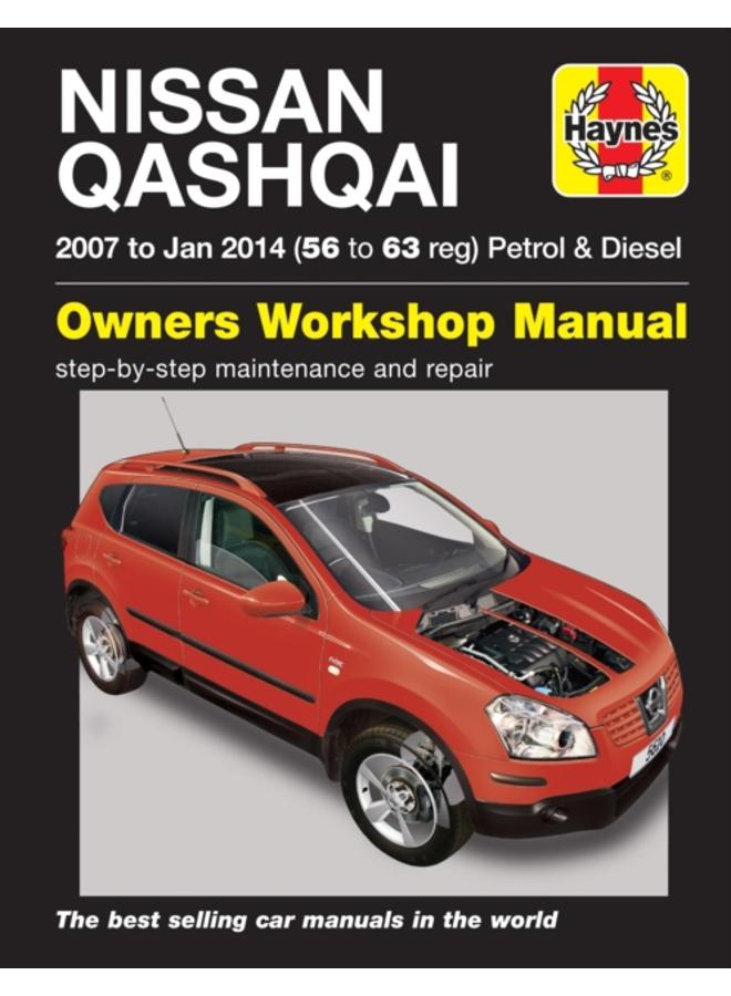 Nissan Qashqai ('07 to Jan '14) 56 to 63 