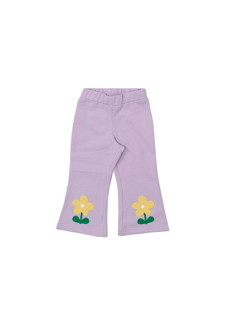 AIKO AIKO - 2 Pc Kids Sweat Top & Wide Leg Pant Set 7-8Years  - Image 4