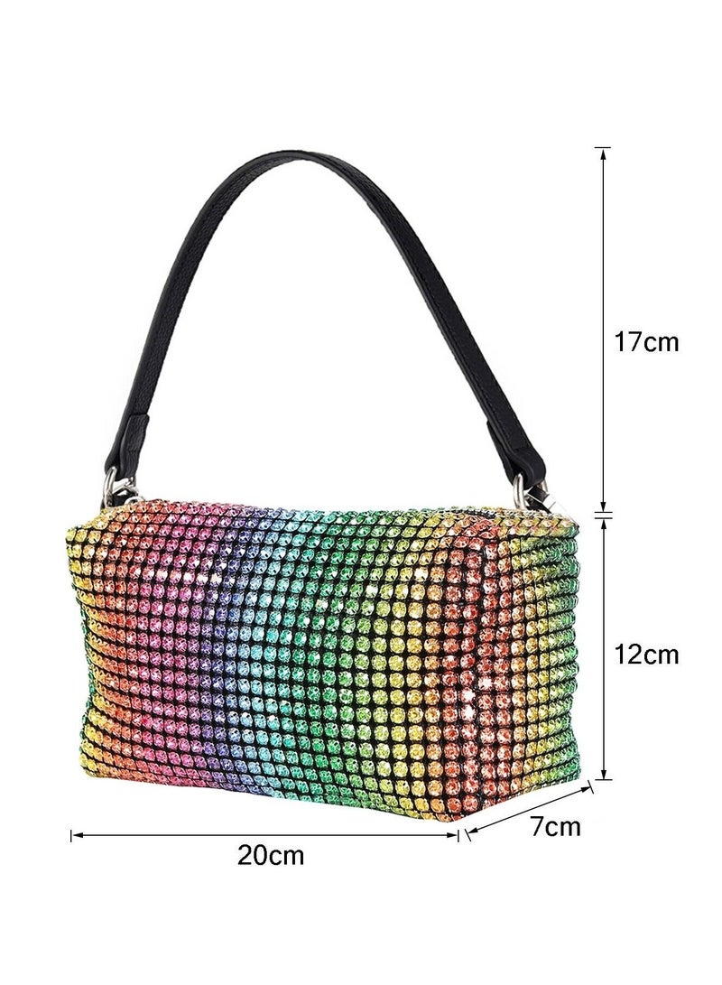 ALEXANDER WANG Borsa Heiress  Wang in tessuto con strass - Image 4