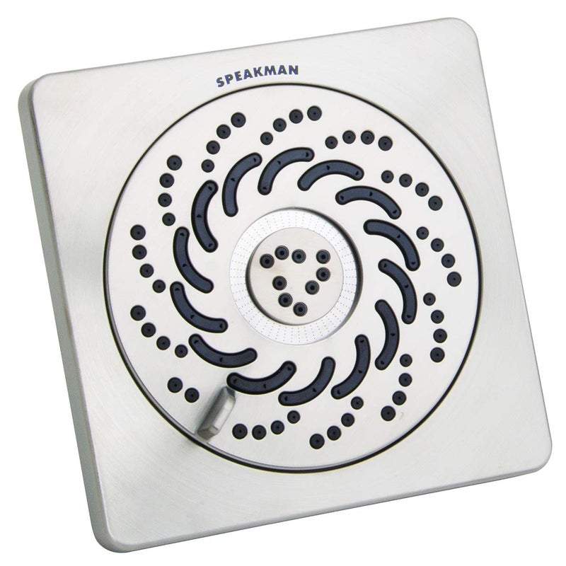 Speakman S5001BNE2 Kubos Exhilaration High Pressure Fixed Shower Head 2 GPM Brushed Nickel