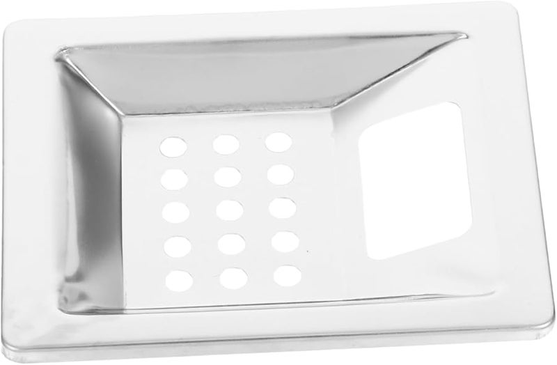 Stainless Steel Outdoor Ashtray Lid Portable Smokeless Windproof Trash Can Topper - Image 1