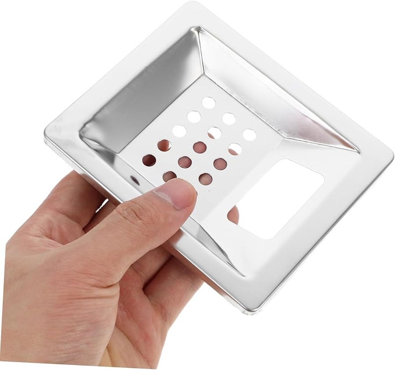 Stainless Steel Outdoor Ashtray Lid Portable Smokeless Windproof Trash Can Topper - Image 4