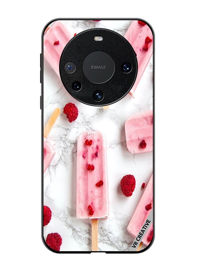 VR CREATIVE Protective Case Cover For Huawei Mate 60 Pro Gulabi Iceream Design Multicolour - Image 1