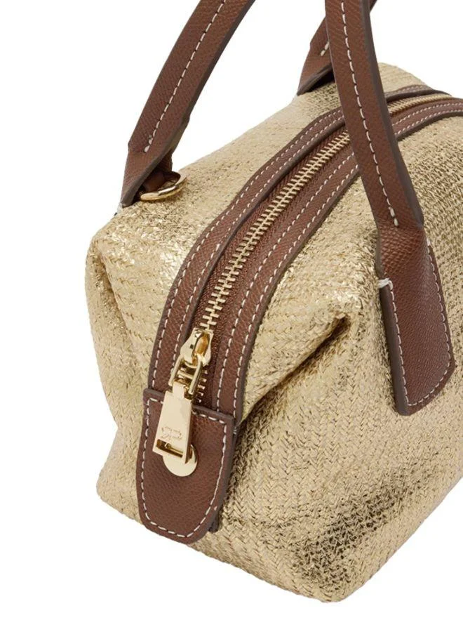 PARFOIS Straw-Effect Tote Bag With Crossbody S