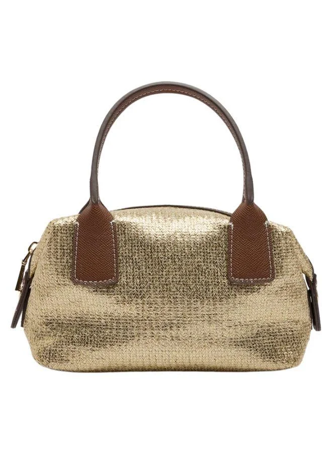 PARFOIS Straw-Effect Tote Bag With Crossbody S