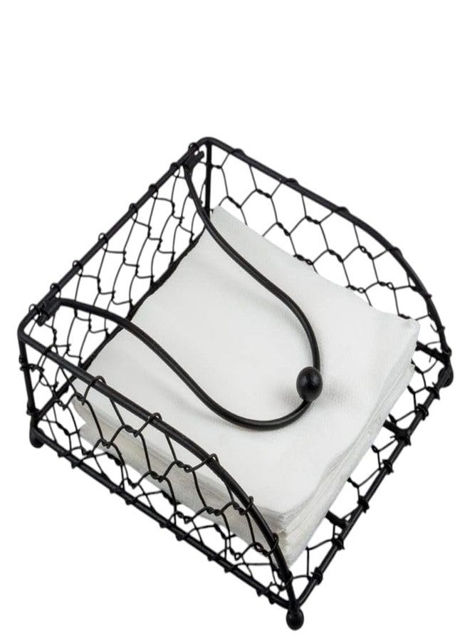 Frescorr - Napkin Holder for Table, Fits 5-7" Napkins - Windproof Dispenser for Kitchen, Coffee Bar, Cocktail Bar - Image 1