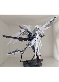 Gundam Assembled Model MG Attacks Free MB Red Heretic Phoenix Perfect Unicorn Mech Handmade Toy-Color:MG-hirm Flying Wings + Big Wings + Weapons + Collection And Delivery Tools-Specifications:11 Piece Set Of Tools To Send LED Lights